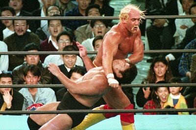 写真：91年12月12日 夢の日米頂上対決！これぞプロレス！ハルク