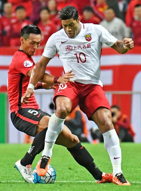 Jリーグでも活躍した元ブラジル代表FWフッキが上海上港を退団か 
