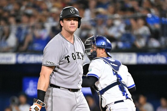 7回、三振に倒れた巨人・ダルベック