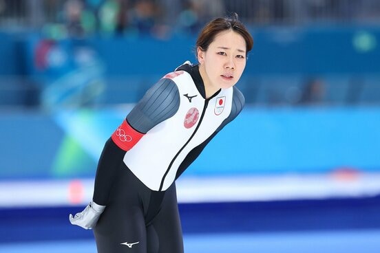 女子５００ｍで１３位に終わった吉田雪乃