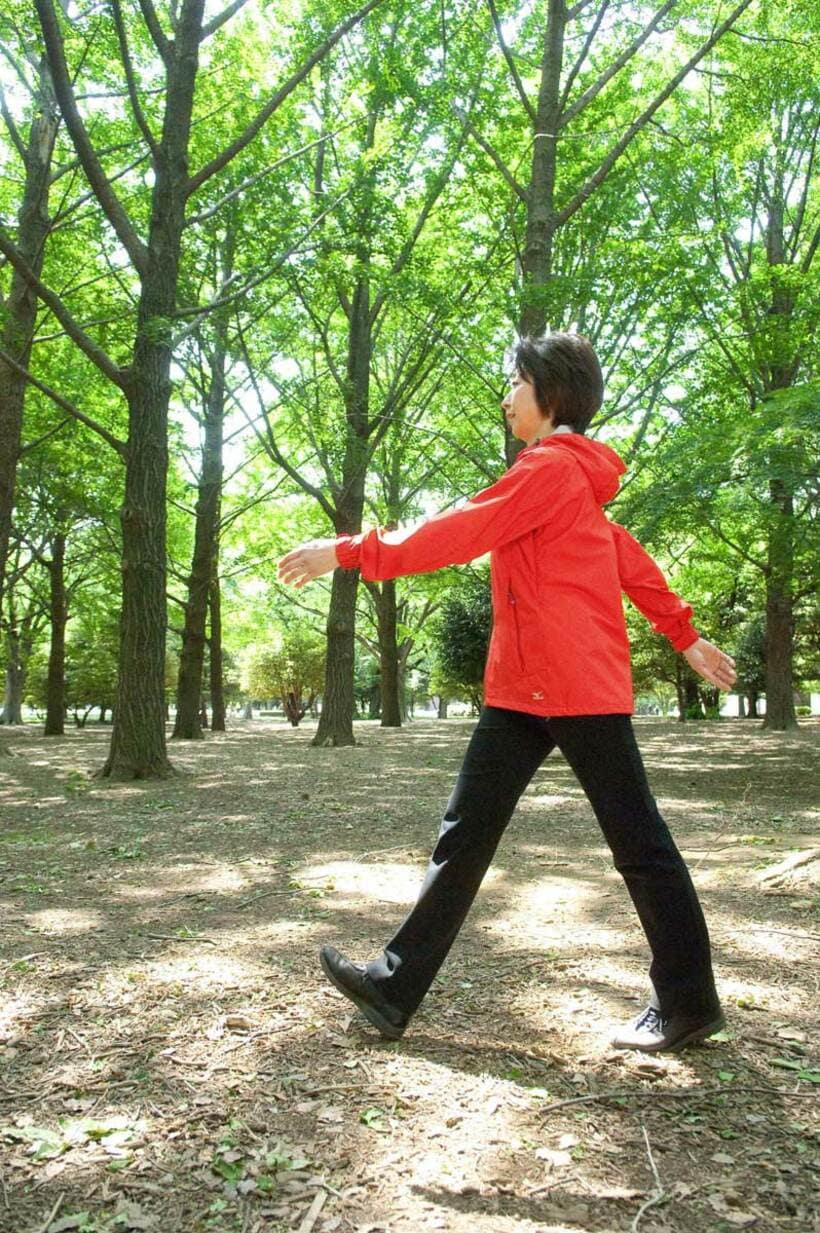  生涯歩くには正しい姿勢で