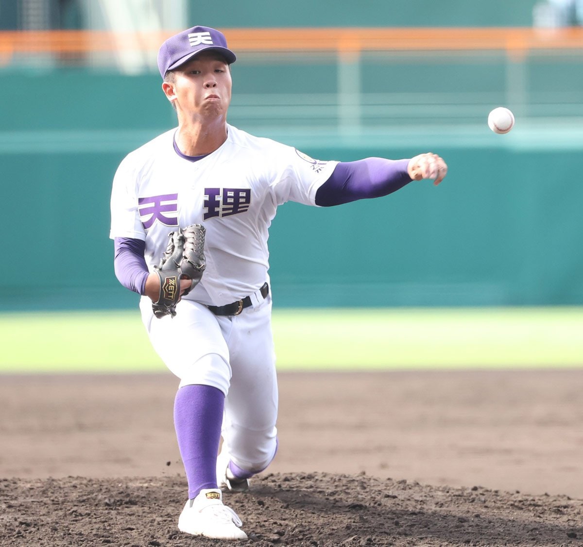 天理の先発・橋本桜佑