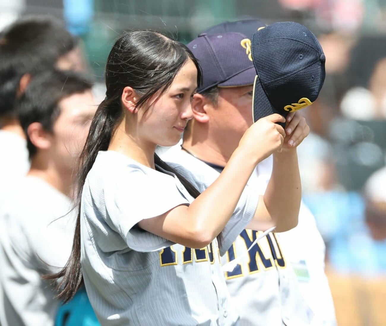 試合に負け涙ぐむ星よつはさん