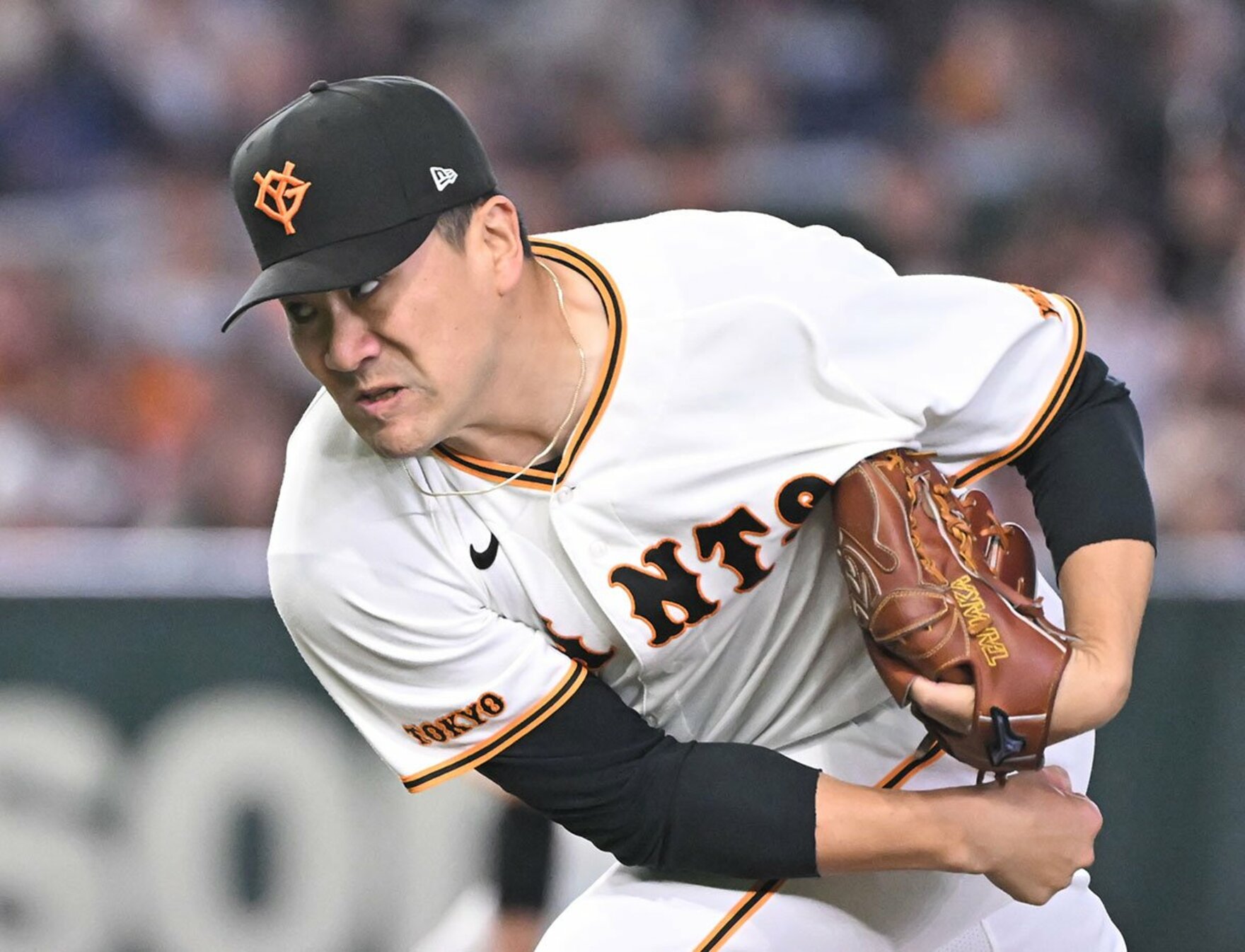 ヤクルト戦に先発し５回無失点の好投を見せた田中将大