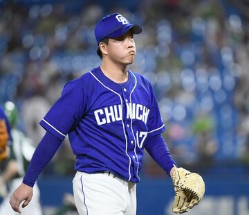  ４回降板の柳。完全復活が待たれる