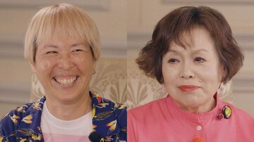 「ｔｏｉ―ｔｏｉ」で山本美里氏（左）と対談した上沼恵美子