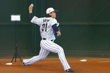 宮城のユニホームの背中には「OHTA」の文字が…