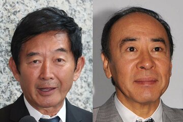石田純一(左)とモト冬樹