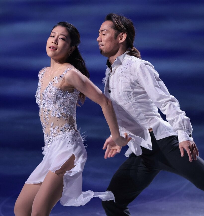  大舞台での復権を誓う村元哉中（左）と高橋大輔(東スポWeb)