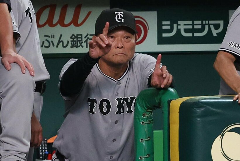 ８回にリクエストを試みるも、間に合わなかった橋上監督代行