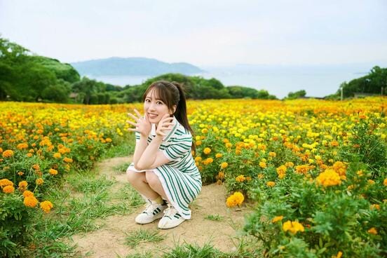 渡部愛加里初の写真集「渡部愛加里１ｓｔ写真集（仮）」（１１月１９日発売）の先行カット