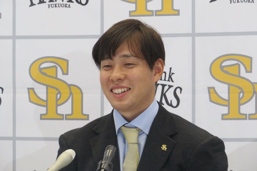 契約更改を行った大江竜聖