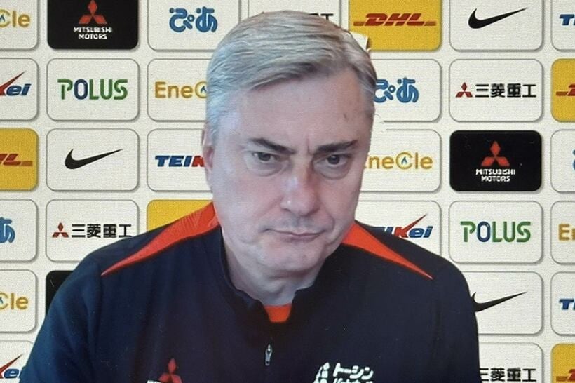 オンライン取材に応じたスコルジャ監督