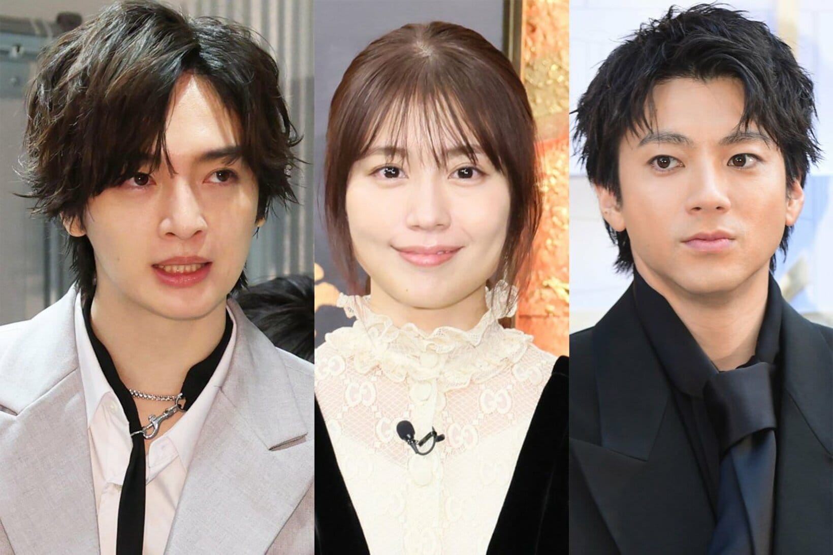 （左から）玉森裕太、有村架純、山田裕貴