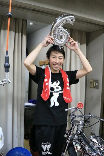 通算６００勝達成の遠藤誠