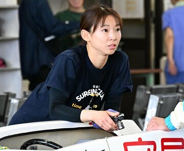女子優勝戦に４号艇で臨む守屋美穂