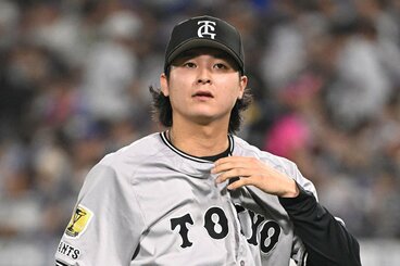 ６回に登板したが、期待を裏切る結果となってしまった巨人・田中瑛斗