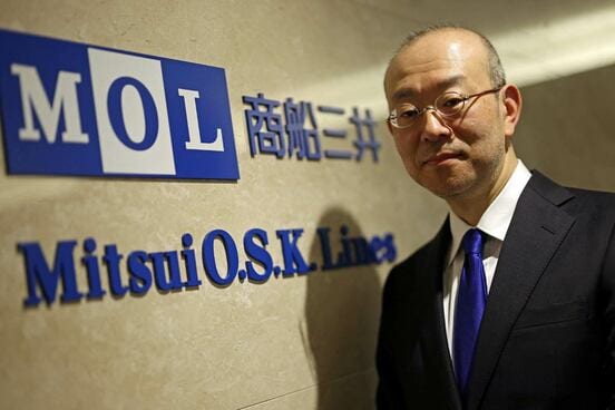 商船三井の田村城太郎社長（ロイター）