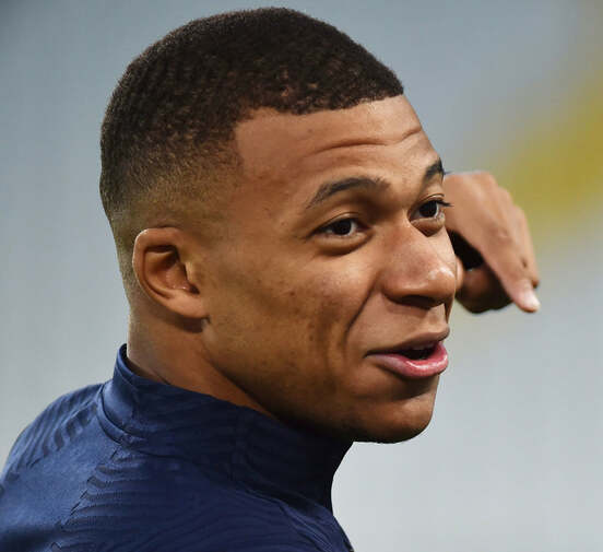  エムバペ（ロイター）