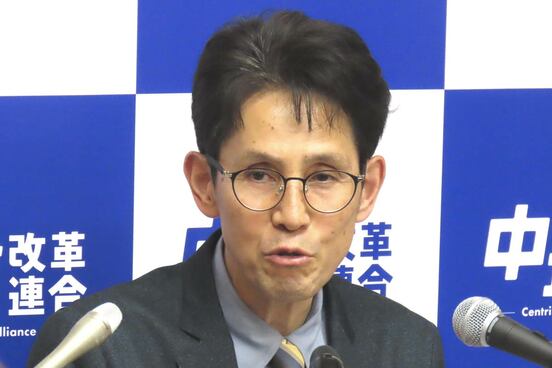 中道改革連合の階猛幹事長