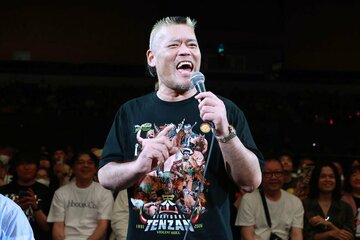 札幌大会にゲスト解説で登場した天山広吉