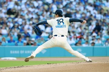 レッドソックス戦に先発した山本由伸（ロイター）