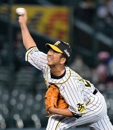  ６回の１イニングを無失点に封じた阪神・藤川