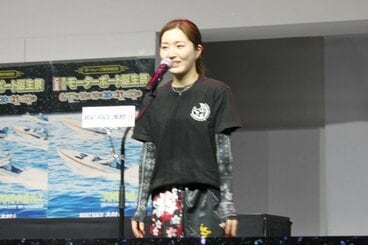 オープニングセレモニーに登場した西橋奈未