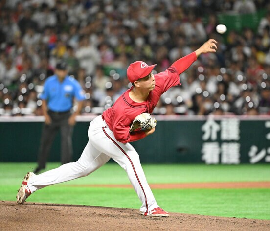 ６回２失点の好投を見せた玉村昇悟