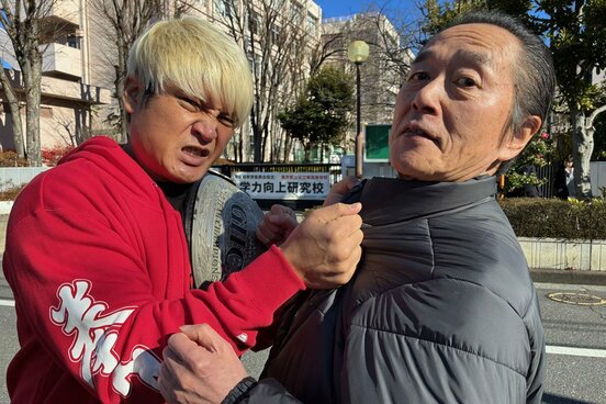 内藤賢一さんを追及する拳王
