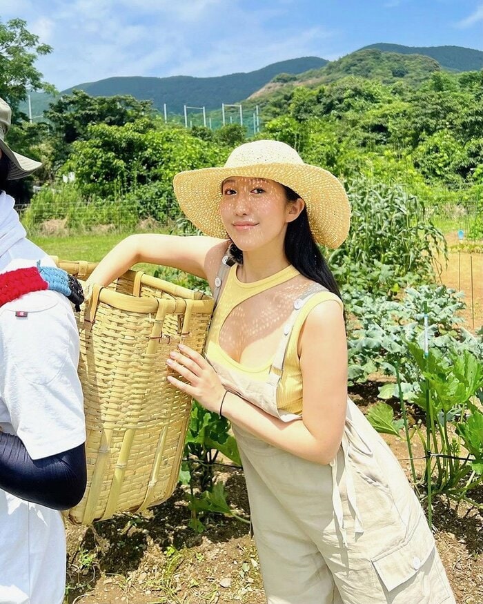 長崎・新上五島町で農作業にいそしむ井上茉倫