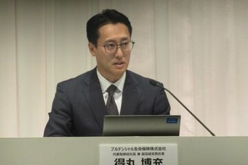 会見した得丸博充社長