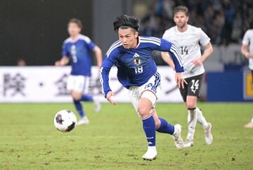 日本代表のエースＦＷ上田綺世