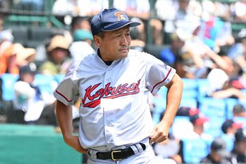 京都国際の小牧憲継監督