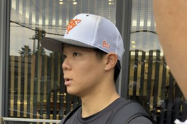 侍ジャパンに初選出された巨人・佐々木俊輔外野手