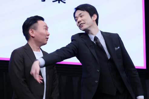 かまいたち濱家隆一 薄毛の進行を不安視「トレンディエンジェルの