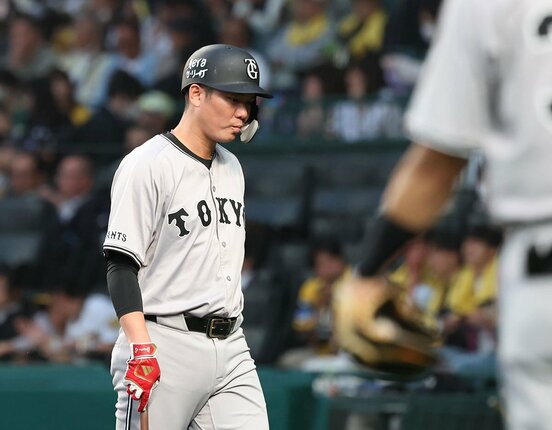 チャンスで１本が出なかった巨人・坂本勇人