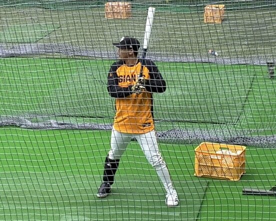 リハビリに励んでいる巨人・吉川尚輝内野手