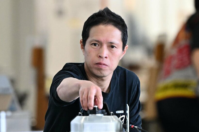 久々の芦屋参戦で上々の動きを見せる中島孝平