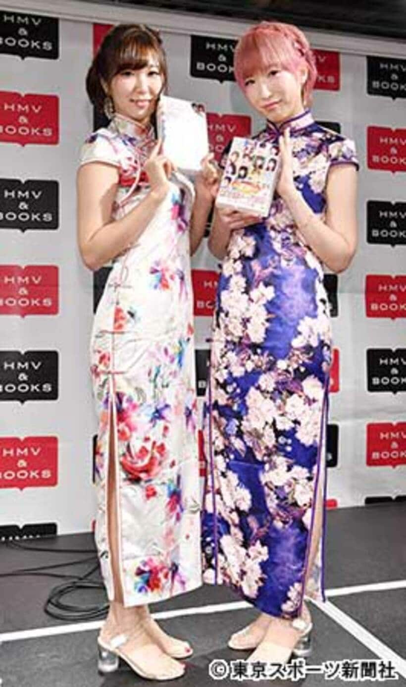  水瀬千尋（左）と水瀬夏海