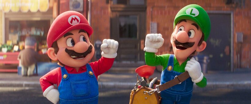 「ザ・スーパーマリオブラザーズ・ムービー」の場面写真（© 2023Nintendo and Universal Studios）