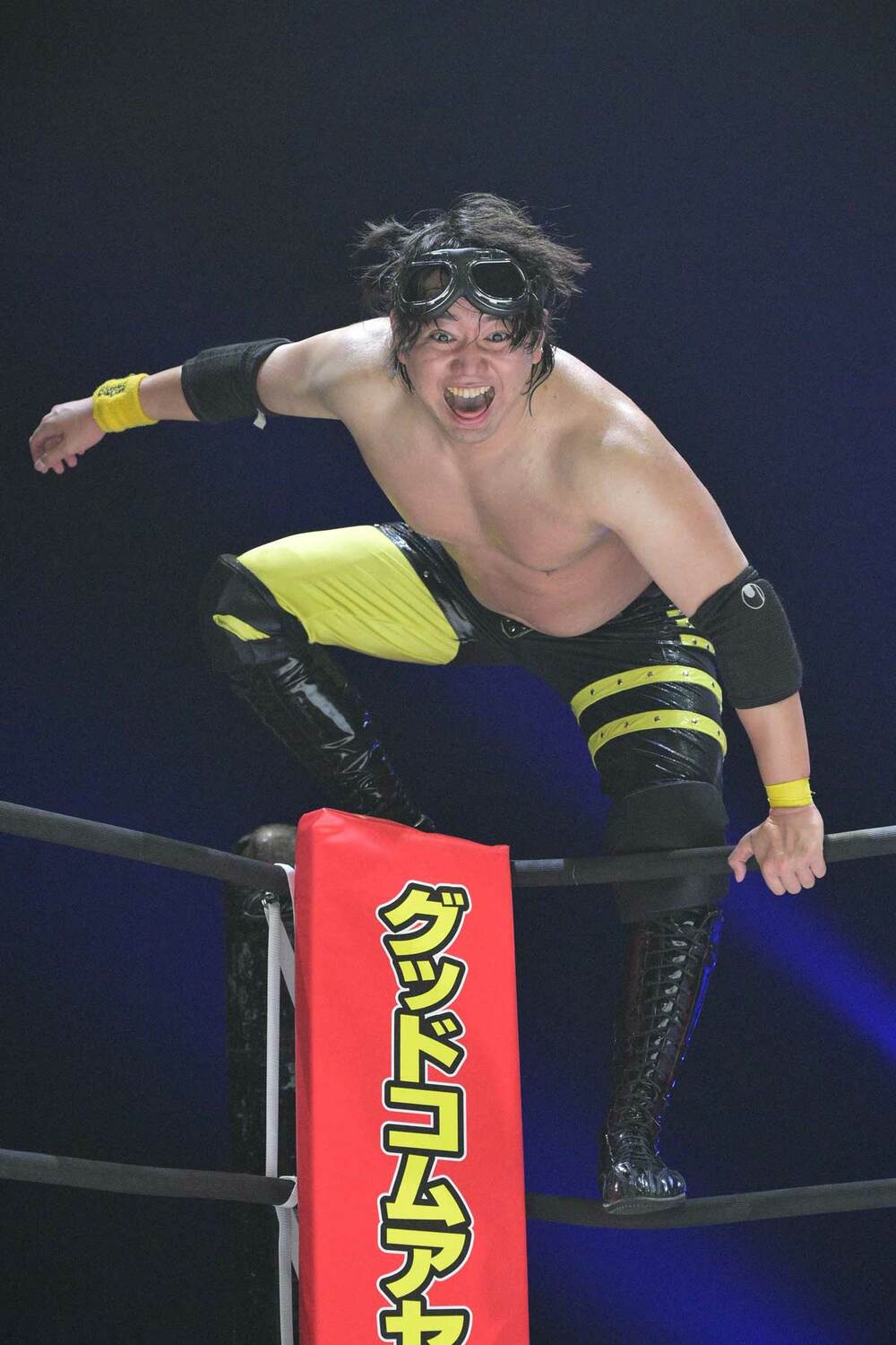葛西純のゴーグルを着用する葛西陽向
