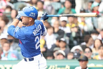 来日初アーチを放ったボスラー