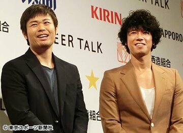 庄司智春（右）と品川祐