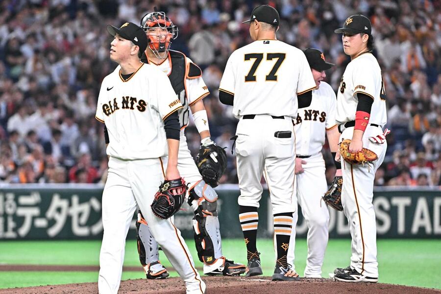 ９回表、あと一死で降板する戸郷翔征