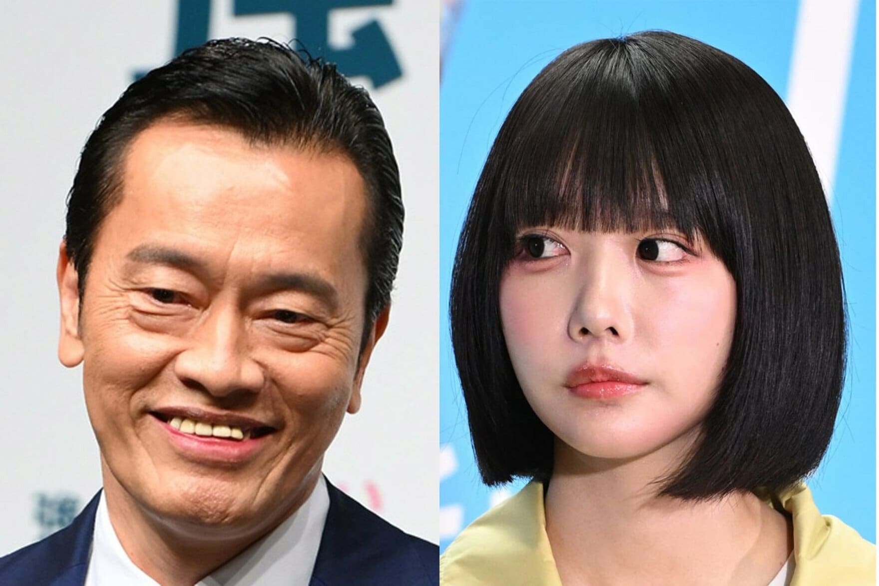 遠藤憲一(左)とあのちゃん
