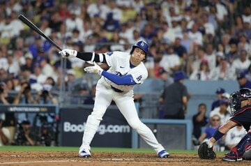快音が聞こえてこない大谷翔平（ロイター）