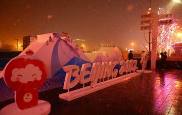  開幕を控える北京五輪（ロイター）