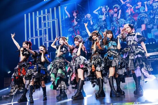 東京・有明の東京ガーデンシアターでツアーファイナルを迎えたCANDY TUNE（撮影・ヨシモリユウナ）