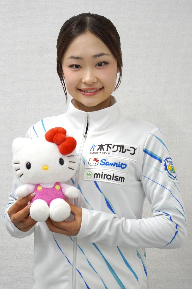 【フィギュア】島田麻央がサンリオ社とスポンサー契約締結「誰からも愛される選手を目指す」 | 記事 | 東スポWEB